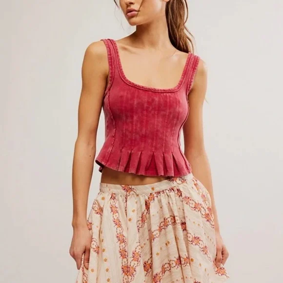 Free People| Gaia Printed Mini Skirt - Picture 12 of 15